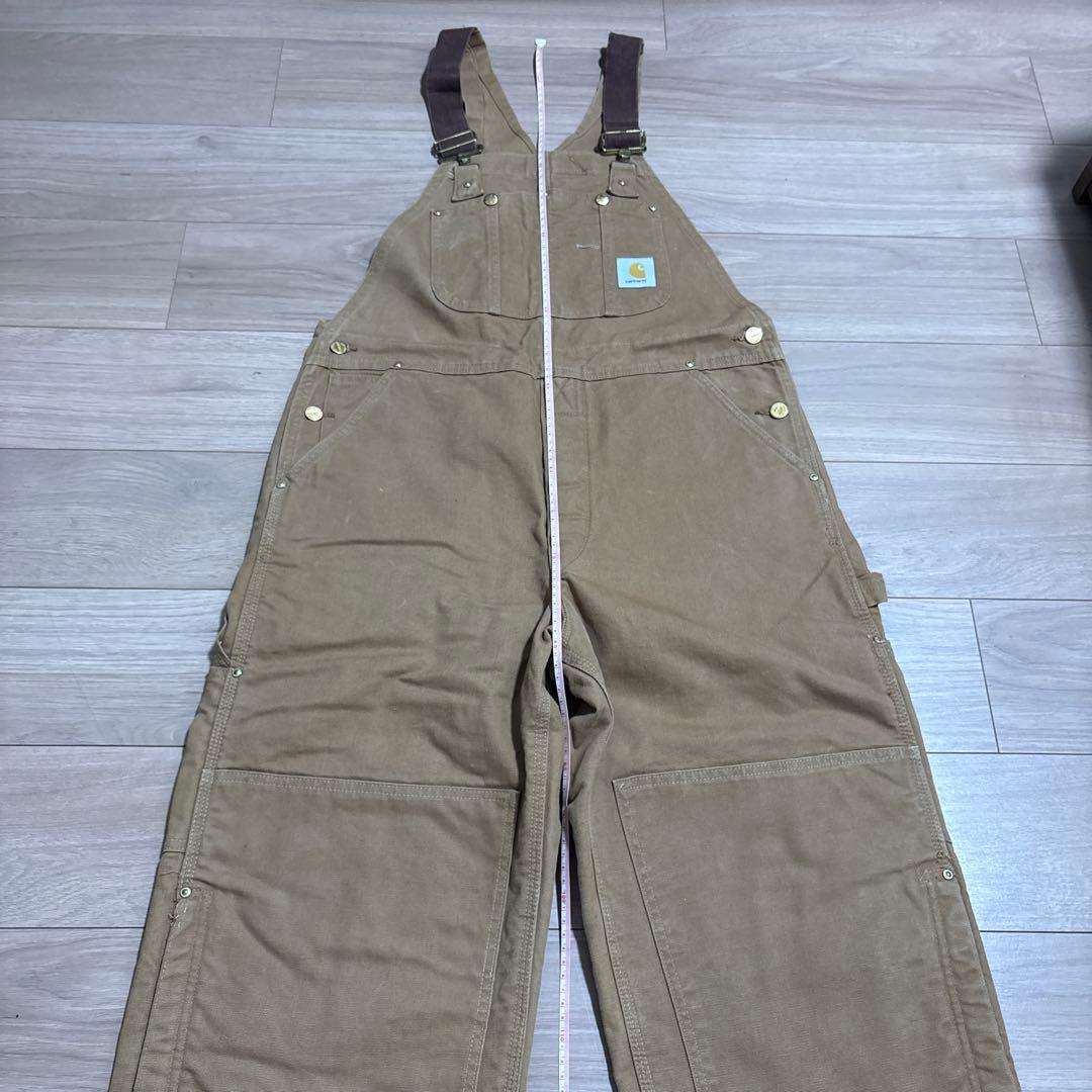 Carhartt 100周年モデル ダック地 オーバーオール ダブルニー