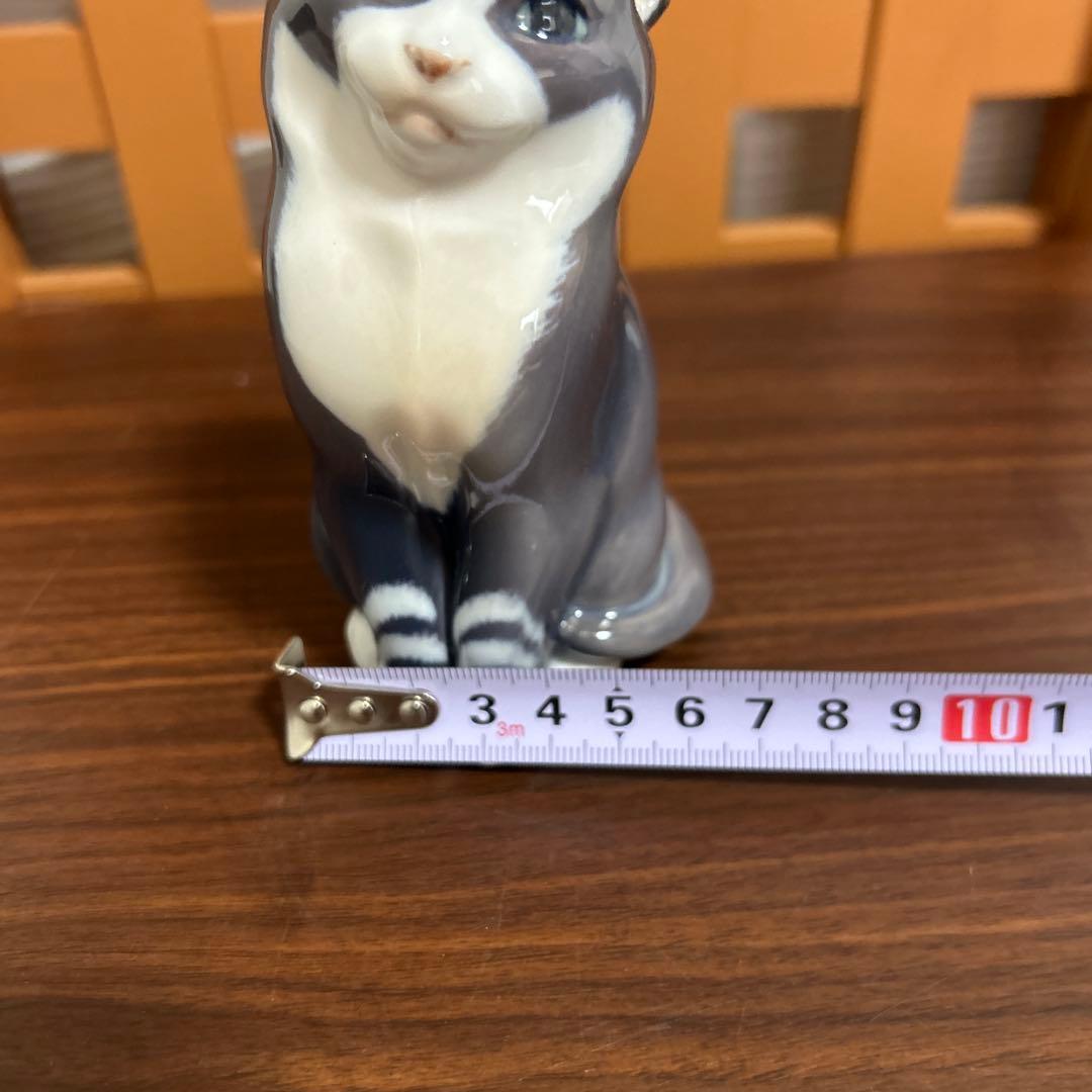   ロイヤルコペンハーゲン 猫 置物 インテリア