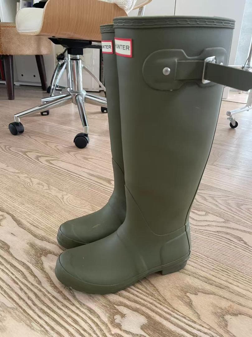 HUNTER ハンター　ロングレインブーツ　23.5センチ