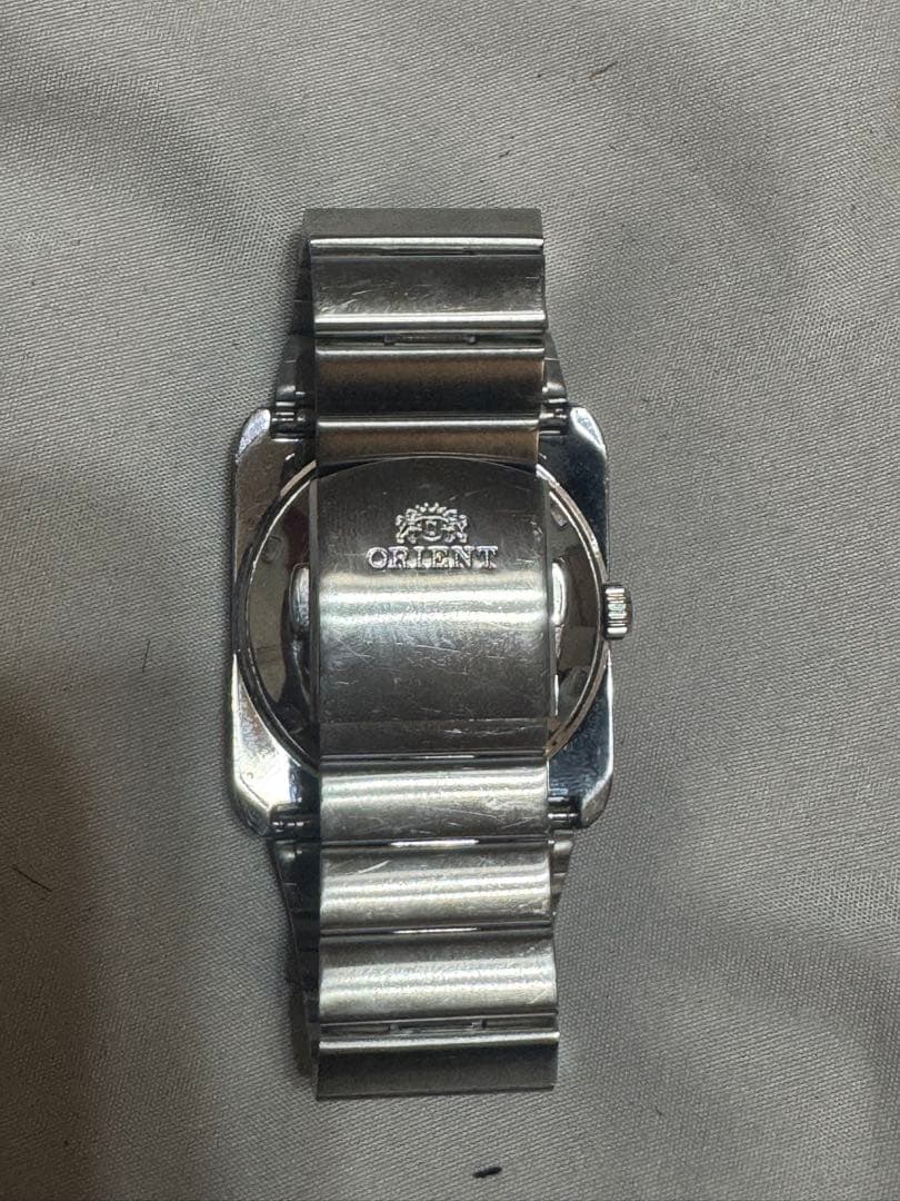 ORIENT 自動巻き 腕時計 スクエアケース