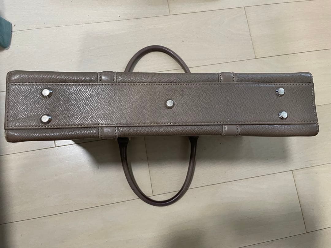 マッキントッシュロンドン 本革ブリーフケース グレージュ 日本製 三陽商会