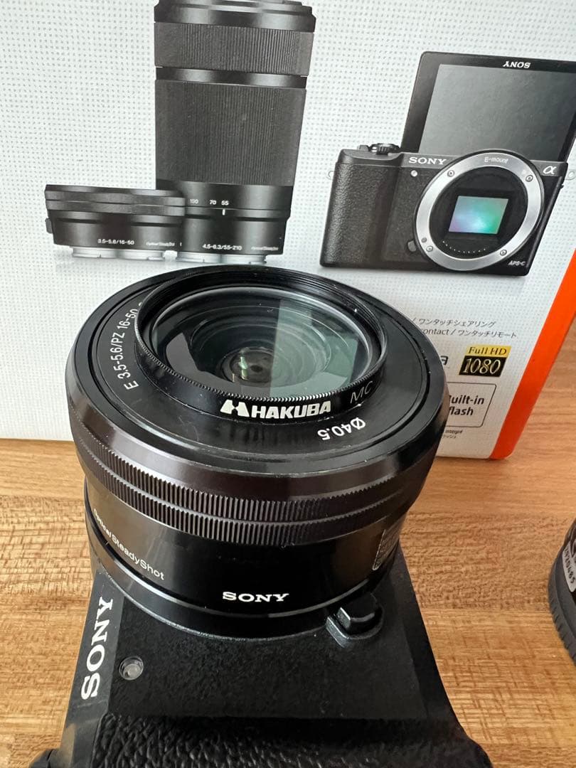 SONY α5100 ミラーレスカメラ 2本レンズ付き