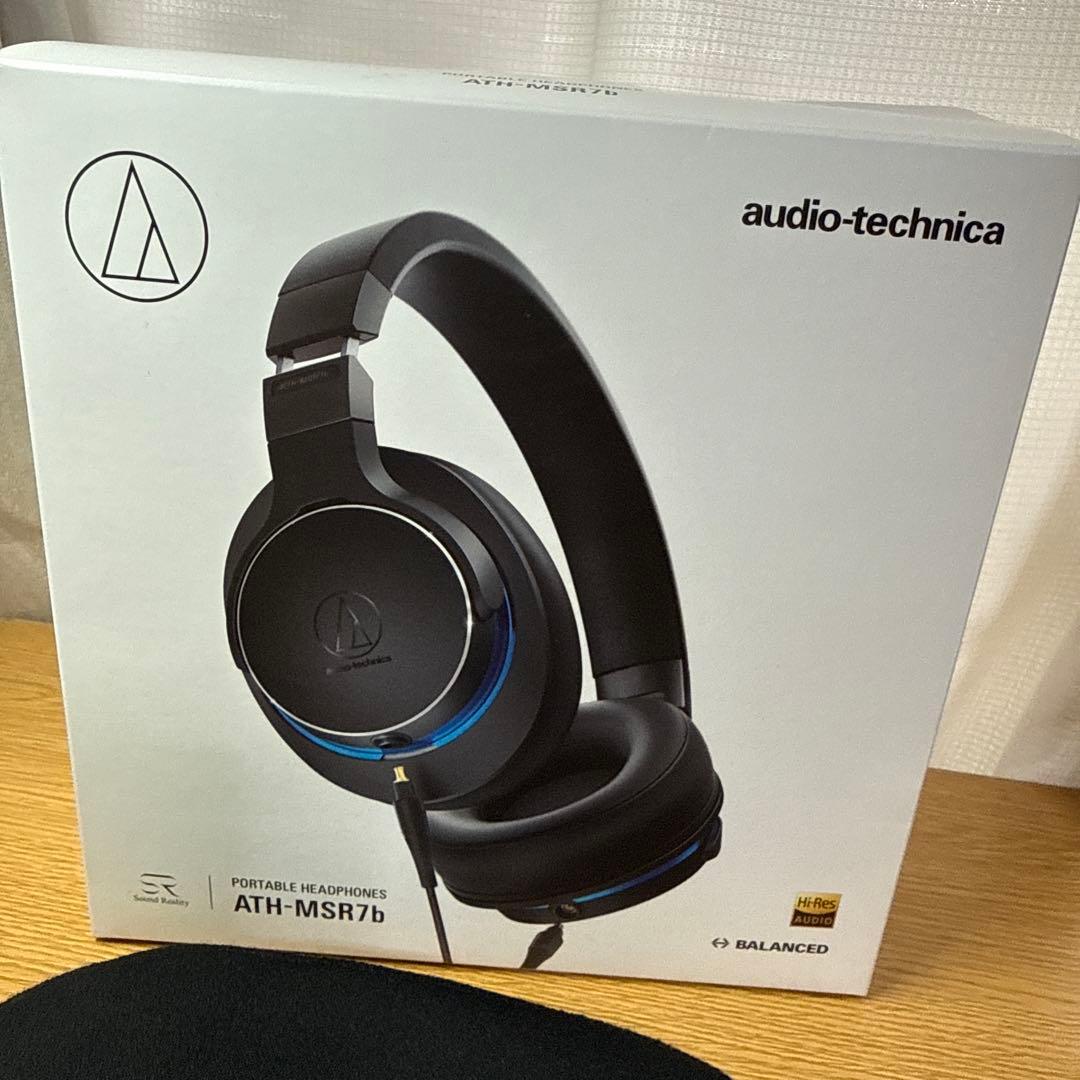 ヘッドホン audio-technica ATH-MSR7b