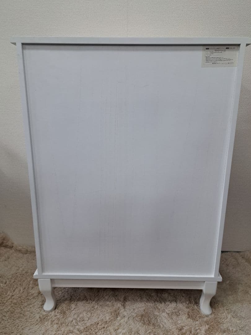 ♡ピュアホワイト　フラップラックアンティーク飾り家具♡
