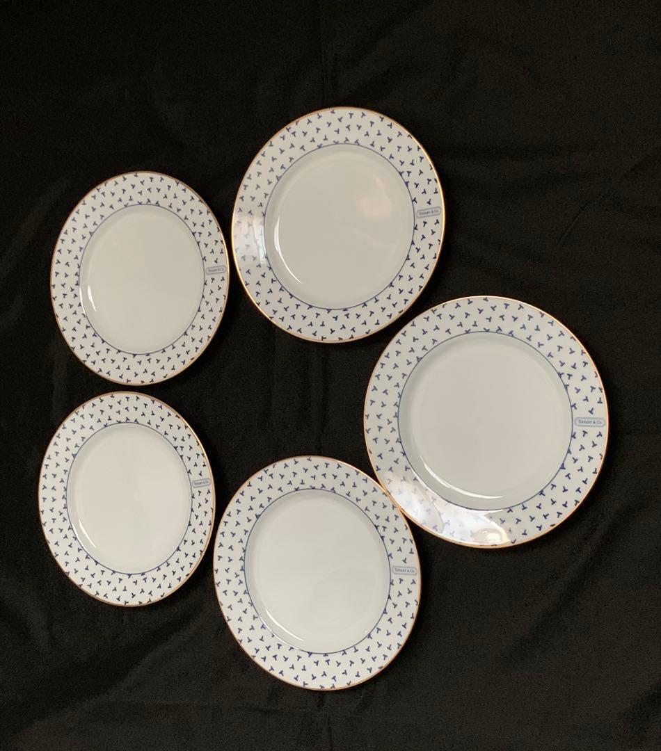 Tiffany & Co. ティファニー　ダンシングＴ食器セット12点　新生活