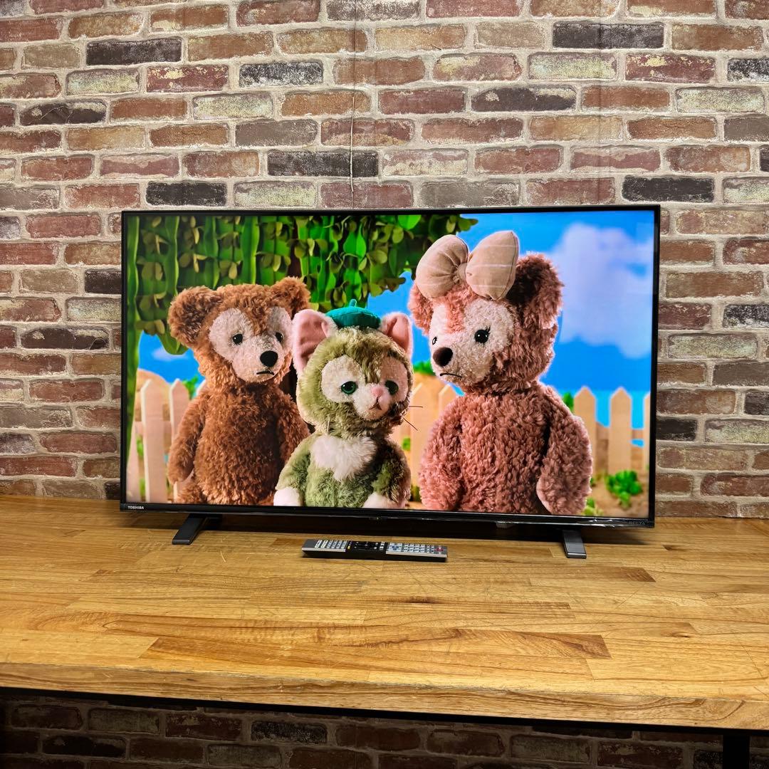 東芝 43V型 4Kチューナー内蔵 液晶テレビ 43C350X ネット動画対応