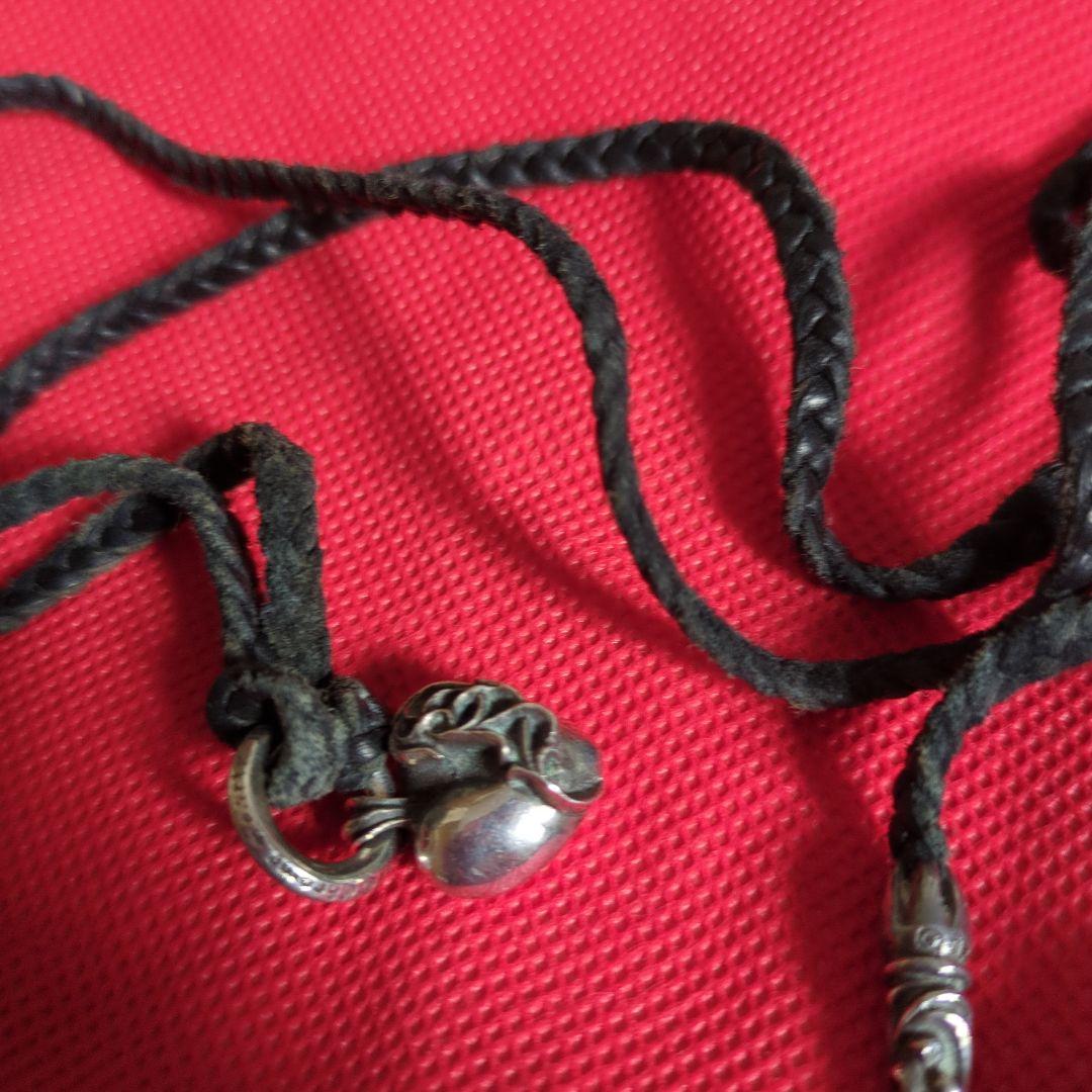 正規品　クロムハーツ　ハートペンダント