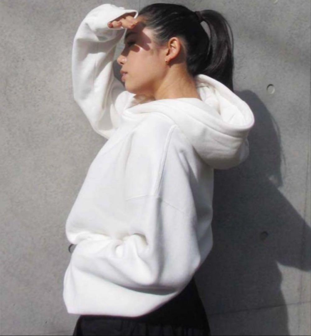 searoomlynn Volume Sweat Shortフーディープルオーバ