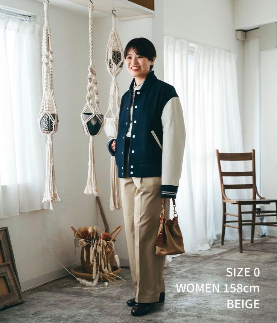 【UNFOLK】 チノパン　2tuck pants