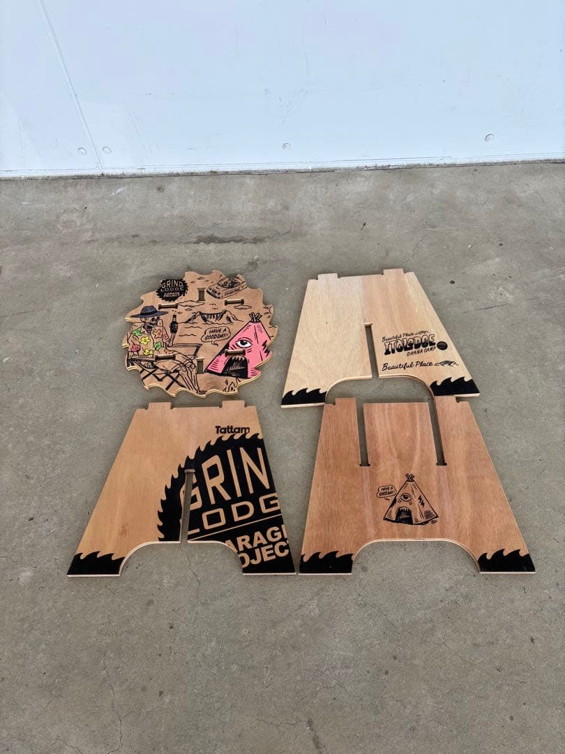 ニック【限定品】グラインドロッヂ スツール　GRIND LODGE