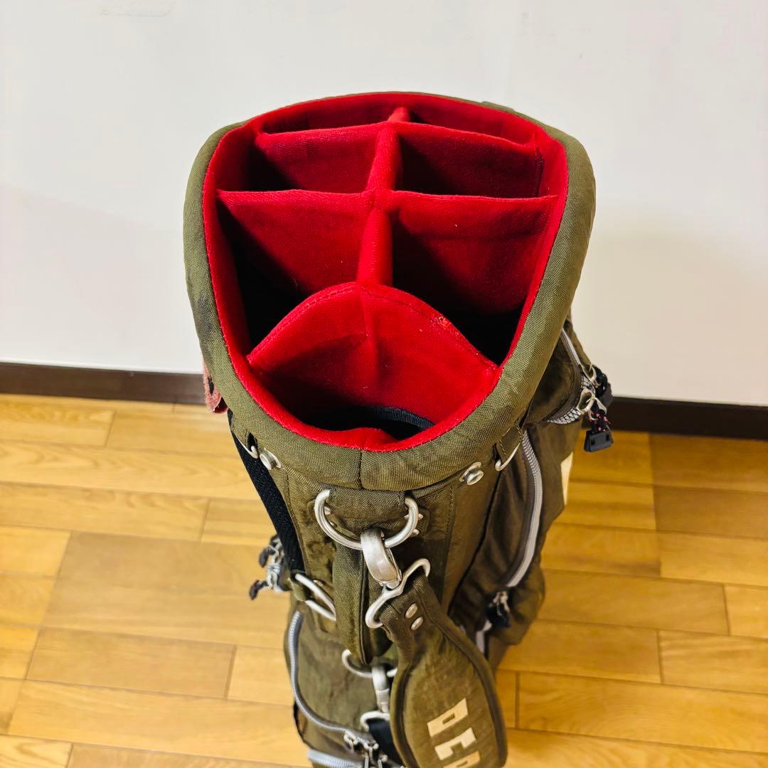 【希少品】　ONOFF キャディバッグ　ゴルフバッグスタンド式　送料込み