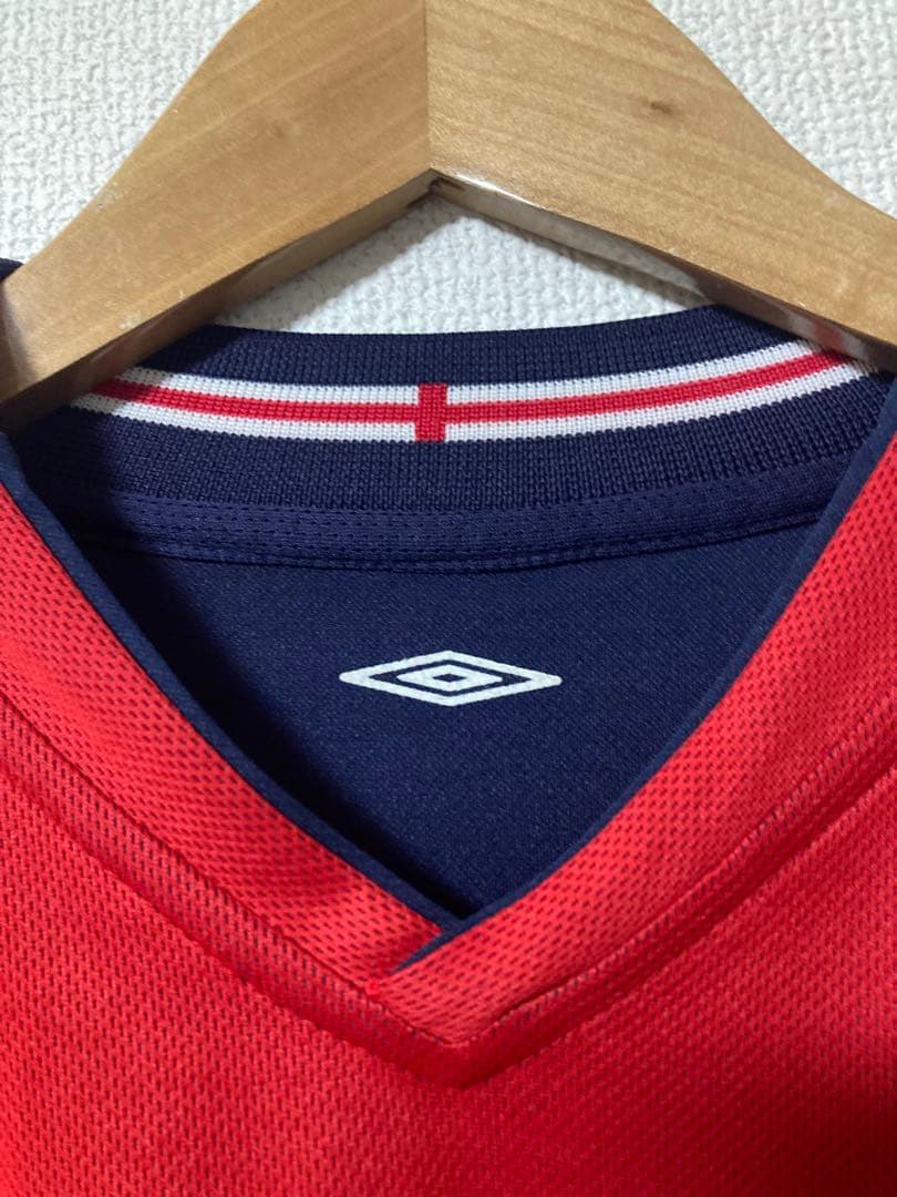 2002 イングランド代表 アウェイ ユニフォーム 日韓W杯 リバーシブル