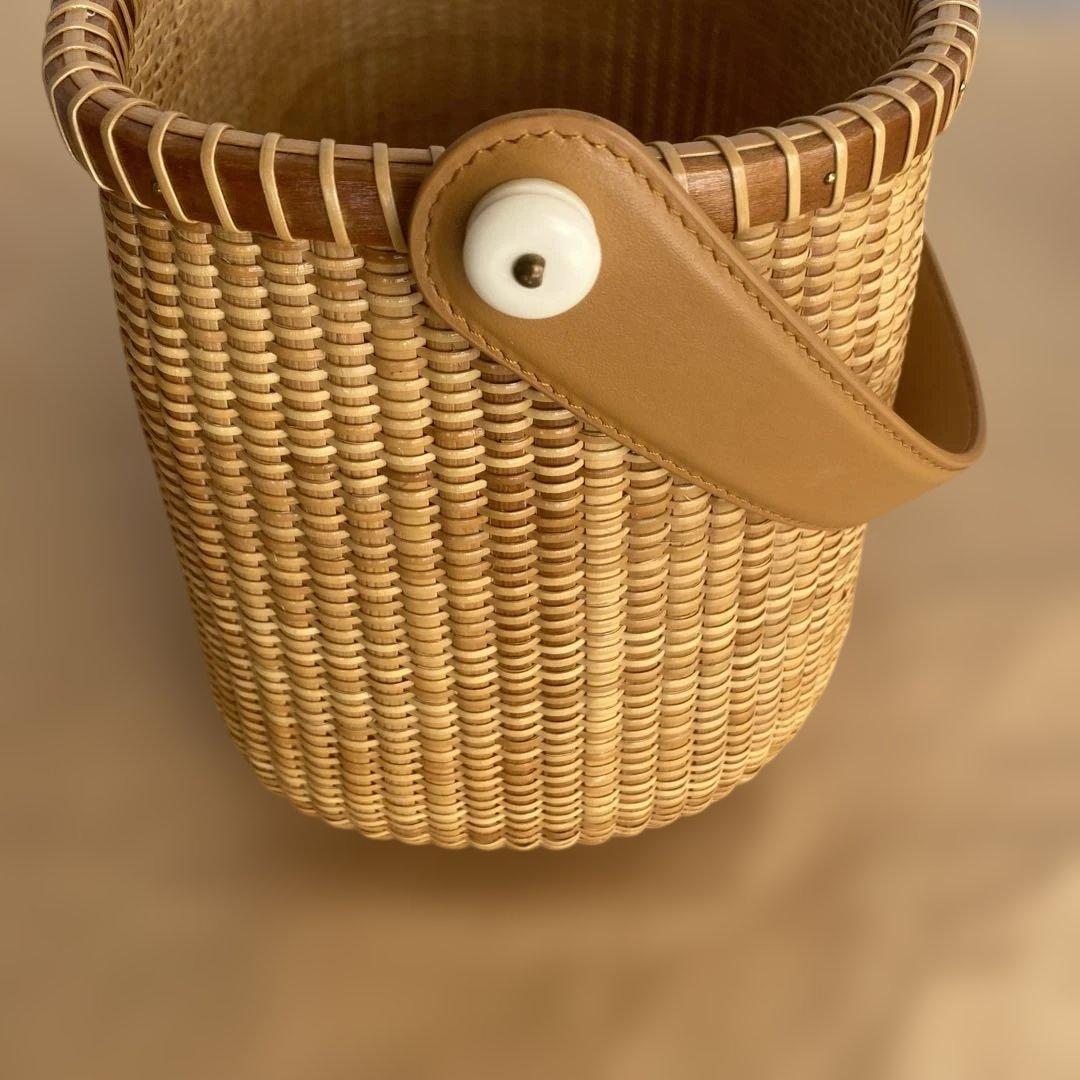 ハンドメイドのナンタケットバスケット