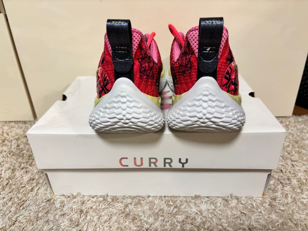 希少色✨ アンダーアーマー カリー10 ガールダッド バッシュ　ピンク