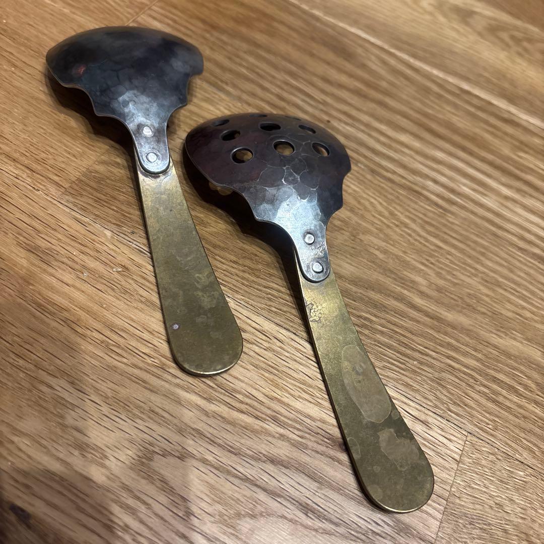 小西光裕　サーブスプーン　サーブスプーン(穴あり)