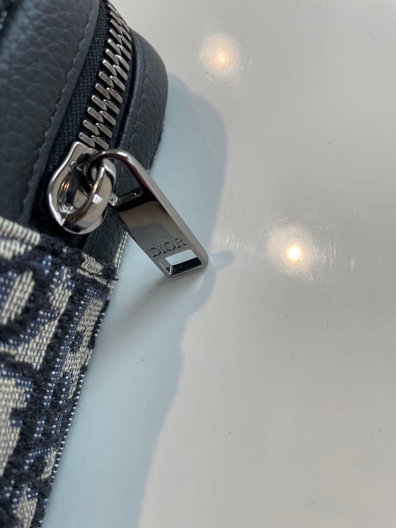 ディオール　オブリーク　バーティカル　ナノ　ポーチ
