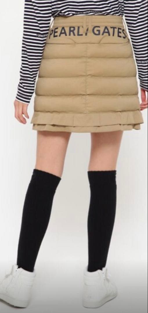 再値下げ！PEARLY GATES 中綿キルティングスカート