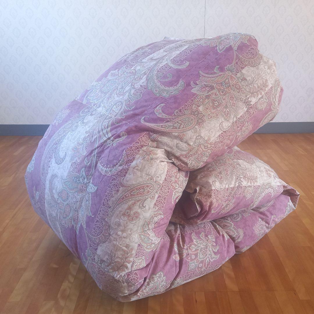 羽毛布団 ペアセット 増量 SDGs リフレッシュ羽毛 清潔 安心 日本製③