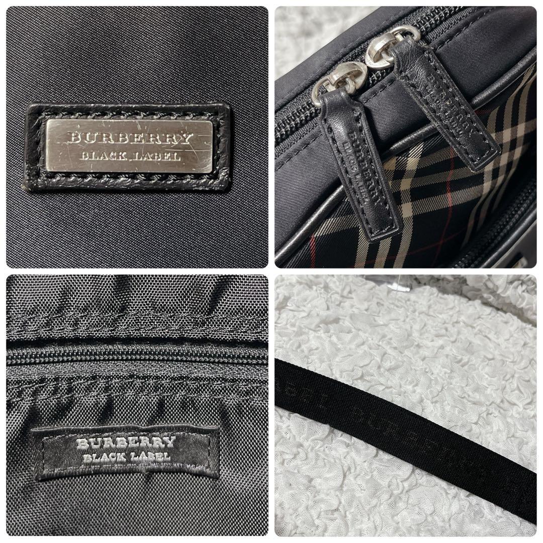 BURBERRY バーバリーブラックレーベル　ノバチェック　 ショルダーバッグ
