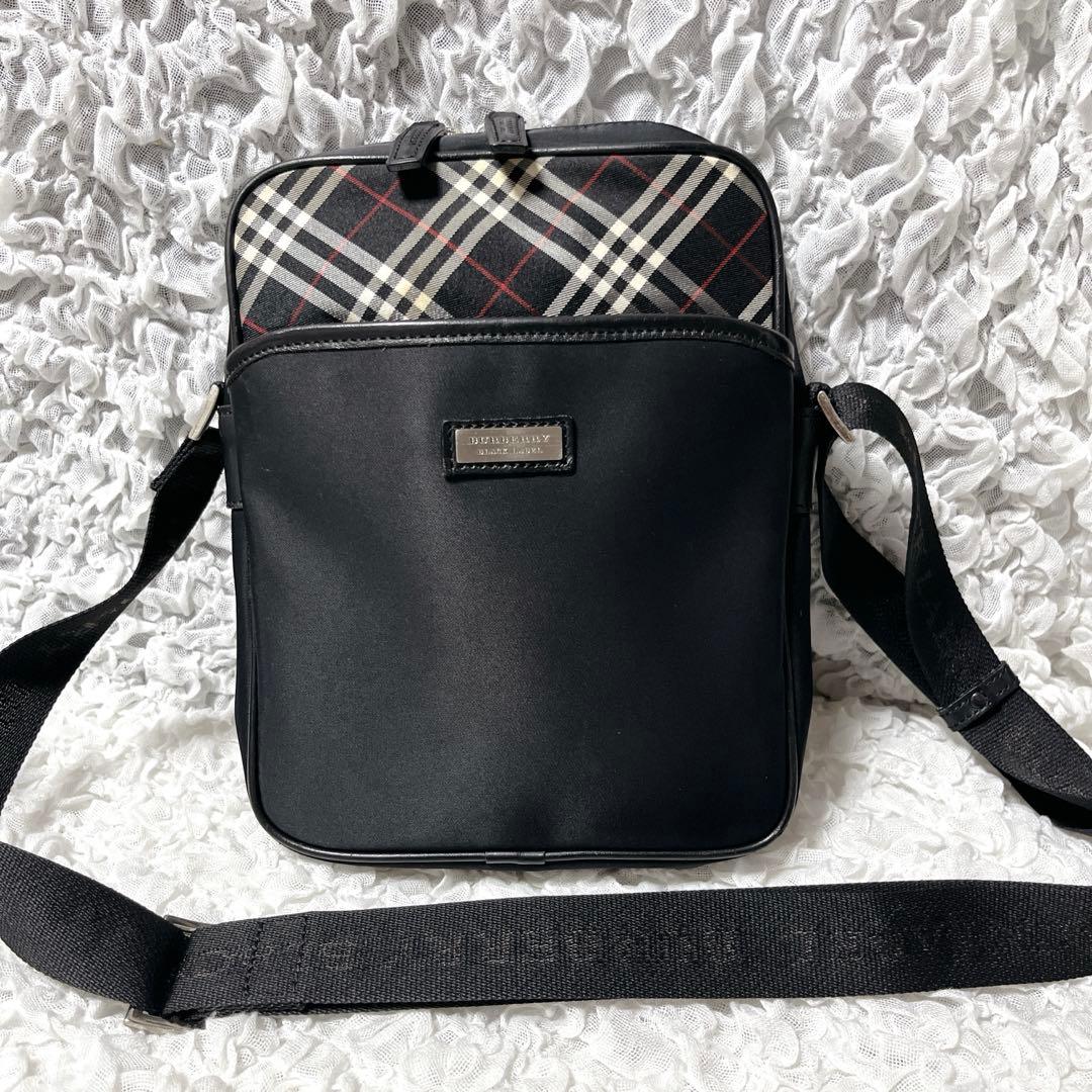 BURBERRY バーバリーブラックレーベル　ノバチェック　 ショルダーバッグ