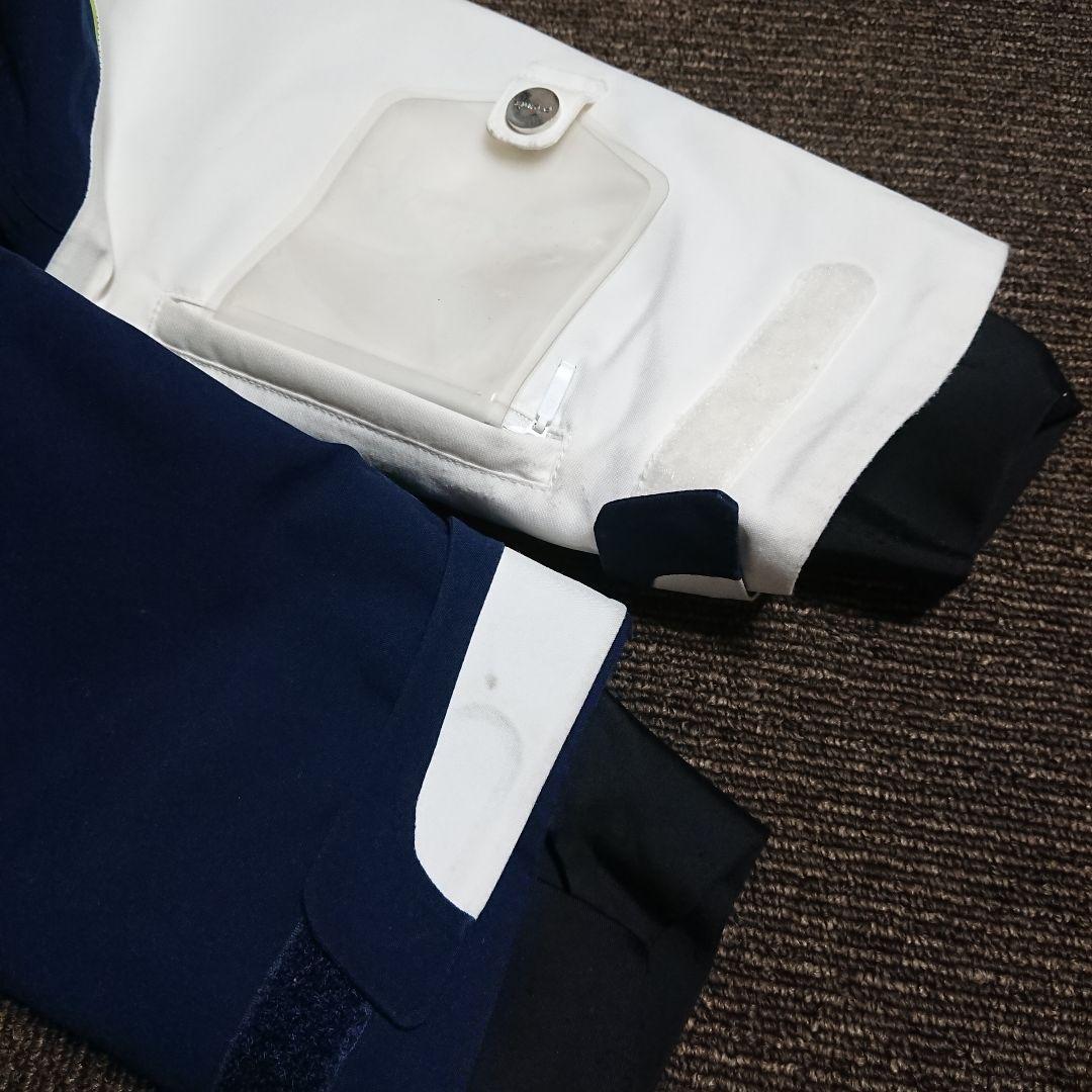 送料無料【Phenix】ホワイト×ネイビースキージャケット M