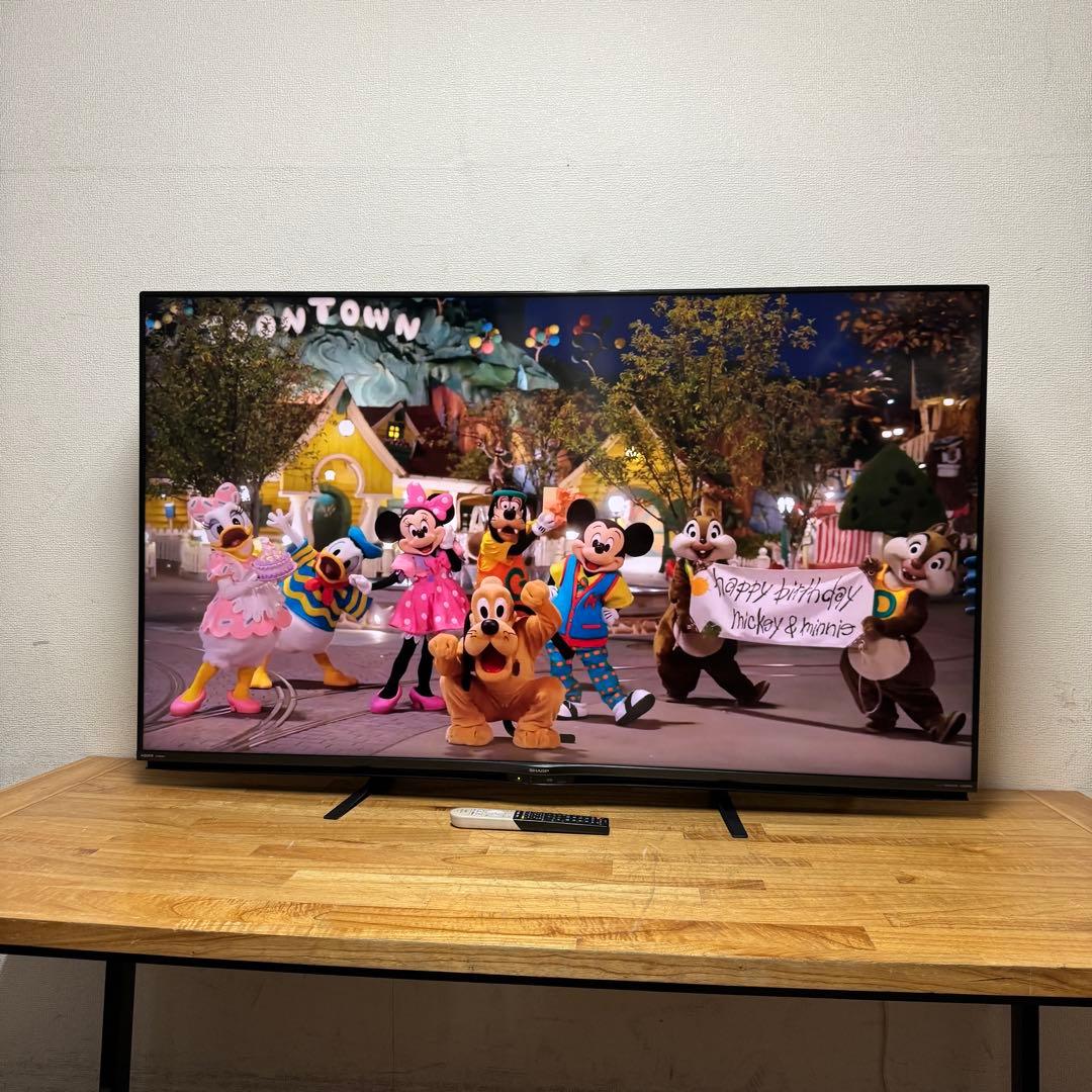シャープ 60V型 4K 液晶テレビ Android TV 4T-C60AJ1