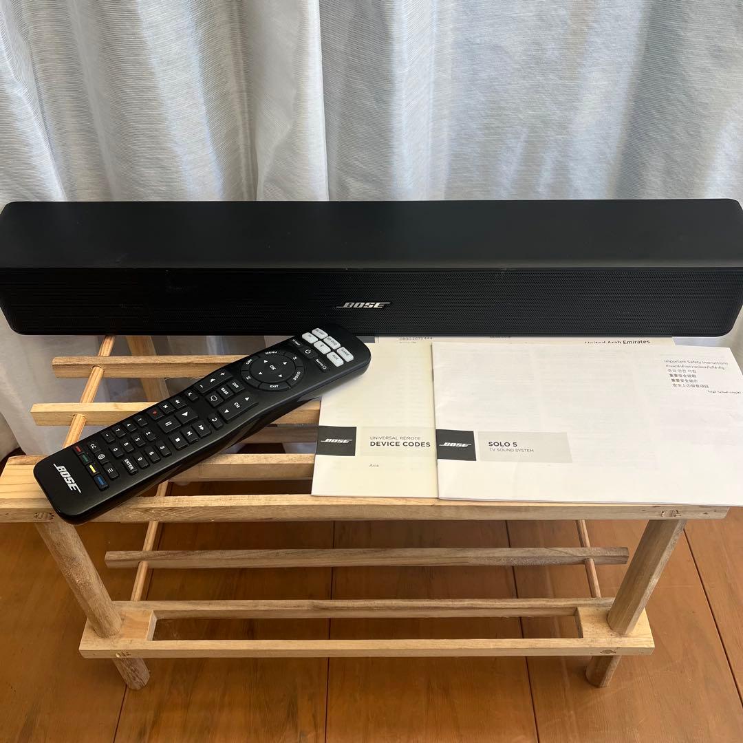 Bose サウンドバー 本体 リモコン付き