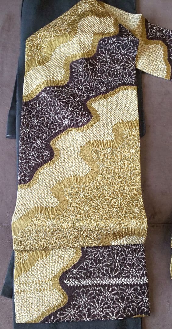 絞り 九寸名古屋帯