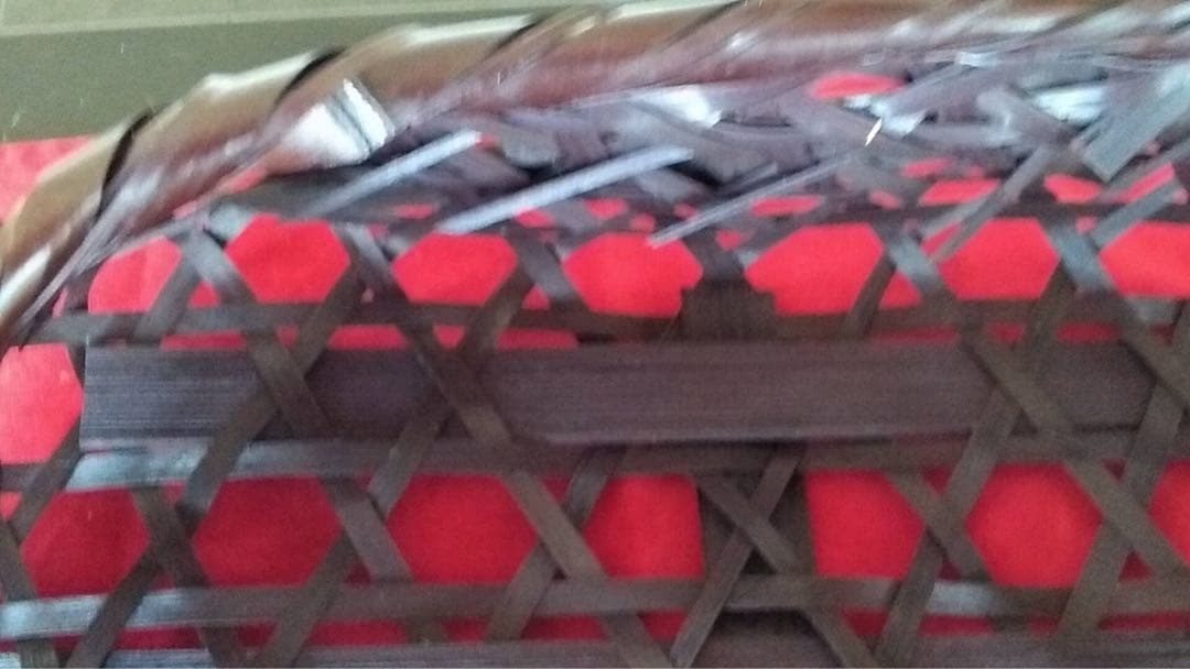 竹細工　花籠　花器　華道　竹籠　古民具　古道具　茶道具