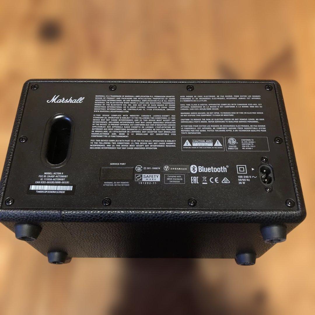 Marshall Action II ワイヤレススピーカー