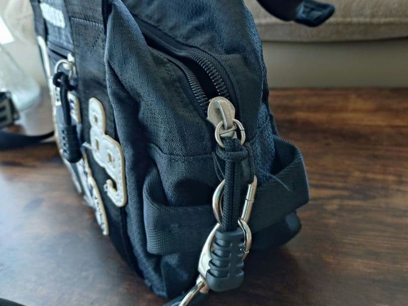 PEARLY GATES 　ラウンドバッグ 黒 PG 1989