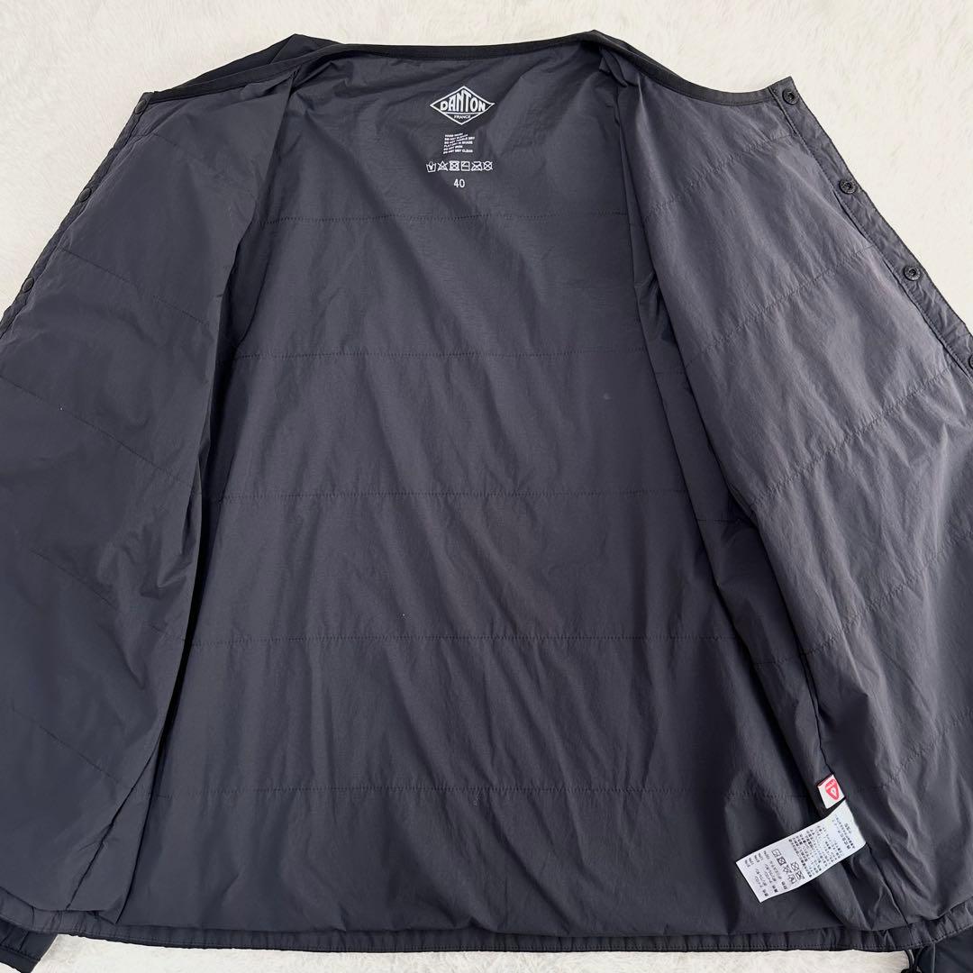 極美品✨ダントン インサレーションジャケット 40 ブラック プリマロフト 中綿
