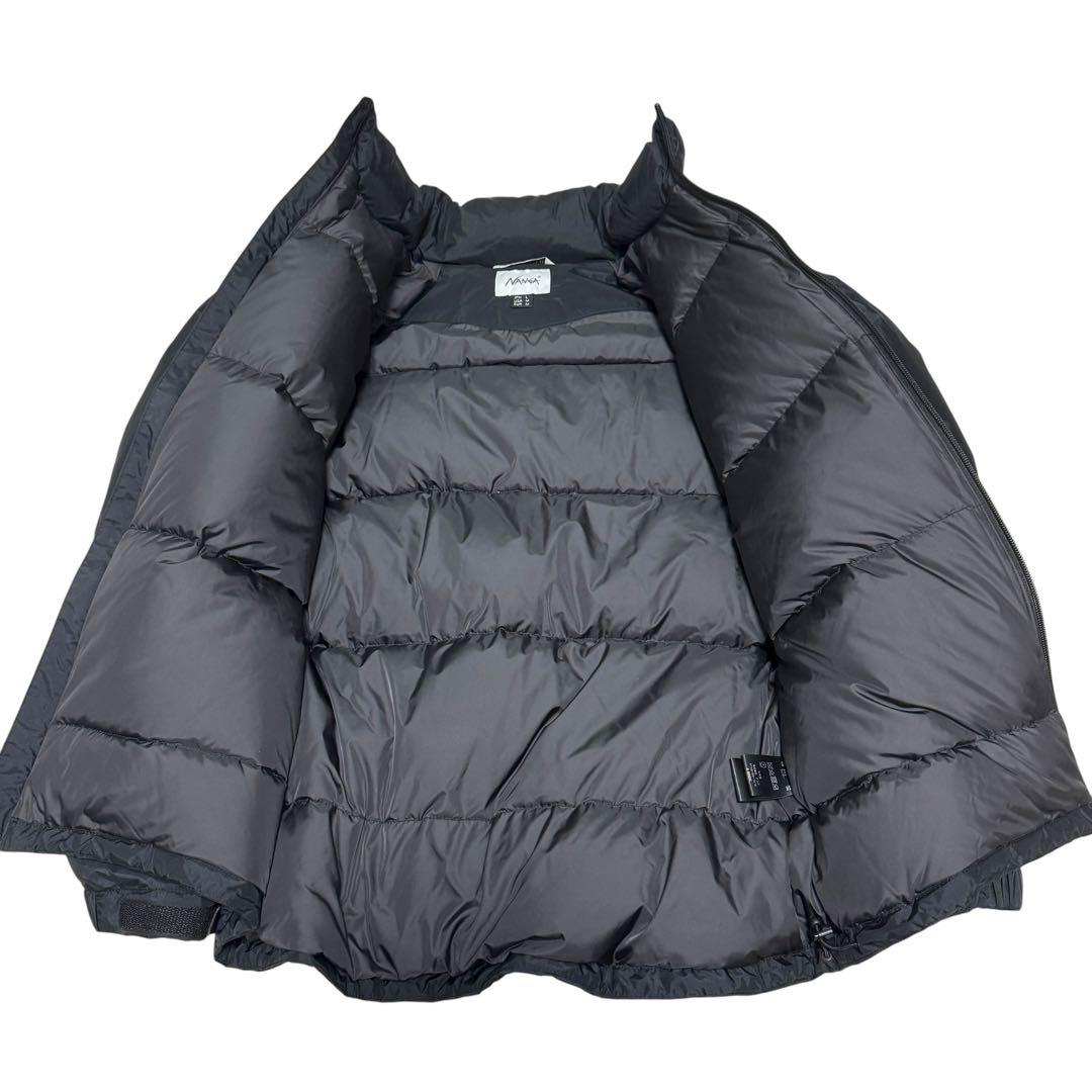 美品　NANGA オーロラテックス スタンドカラーダウンジャケット ブラック　L