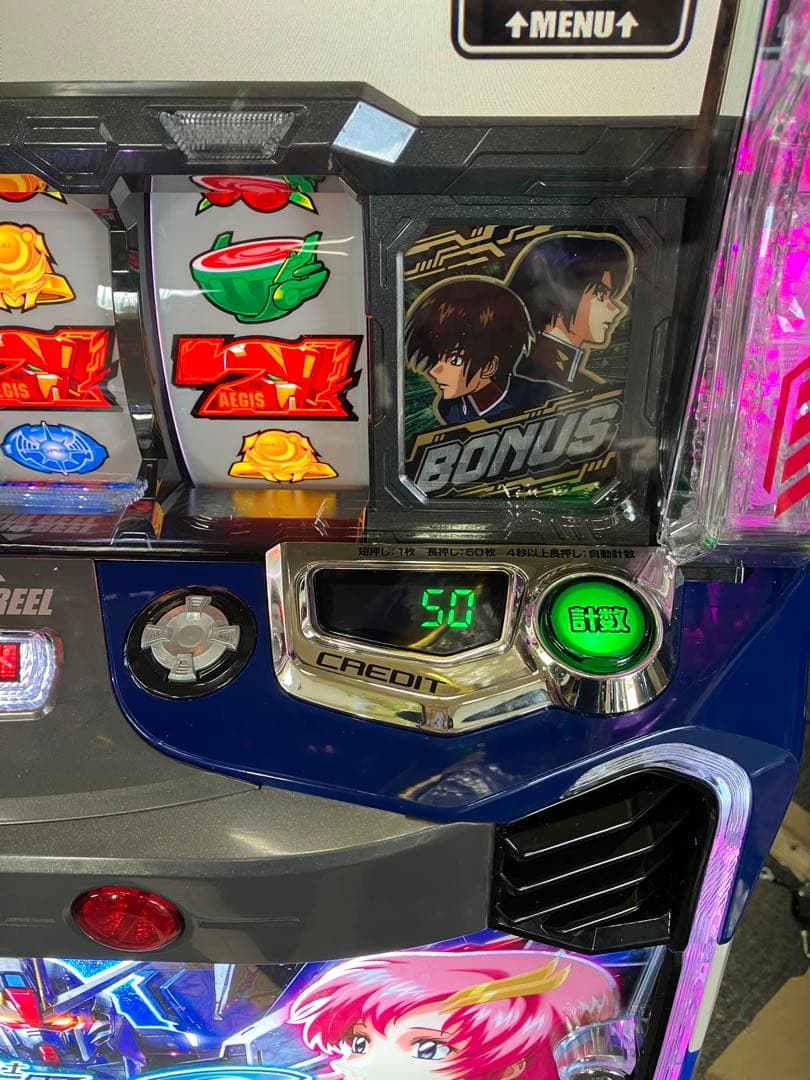 スマスロ実機 パチスロ Ｌ 機動戦士ガンダムSEED 簡易ユニット付⭕️送料無料⭕️