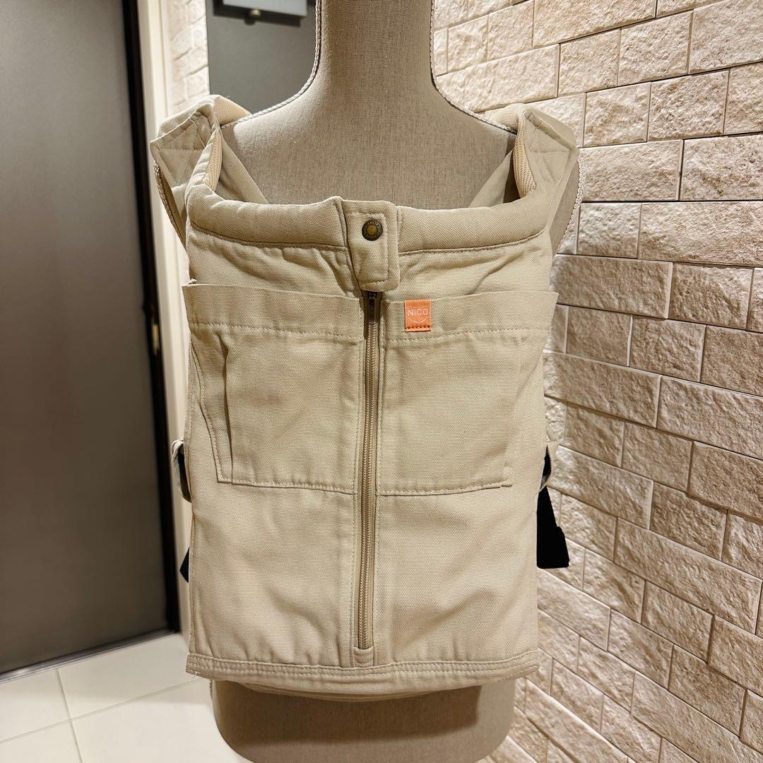 【未使用品】キューズベリー　CUSE BERRY 抱っこ紐　Nico ベージュ