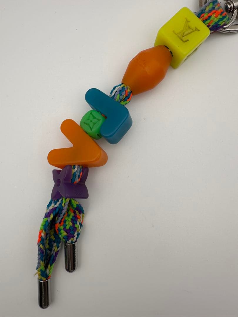 LOUIS VUITTON ルイヴィトン ポルトクレ LV プレイ キーホルダー