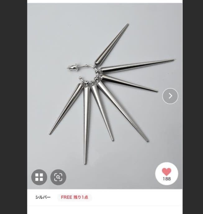 e.m. ピアス　スタッド　スタッヅ　椎名林檎