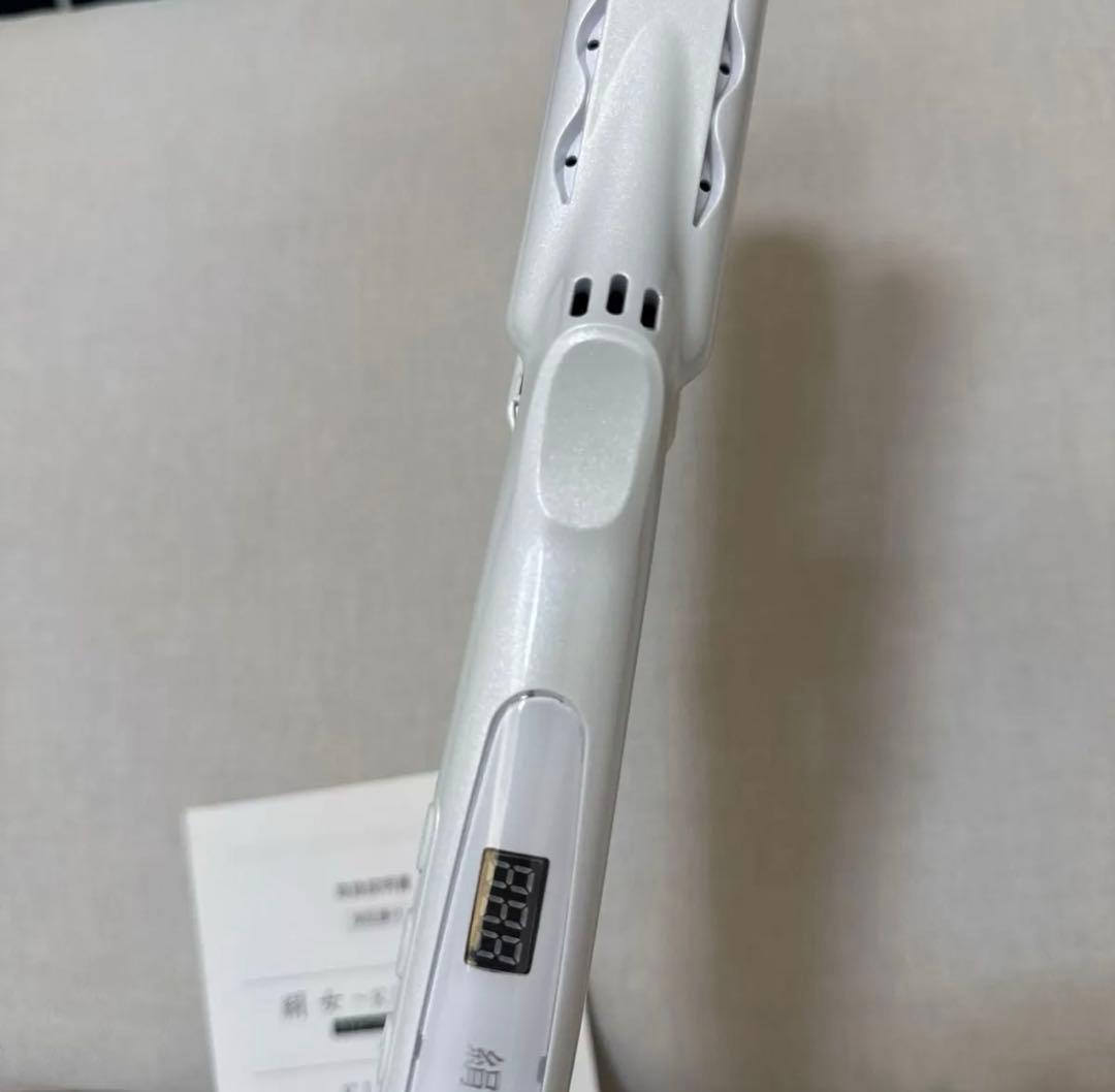 KINUJO LM-125 ストレートヘアアイロン パールホワイト