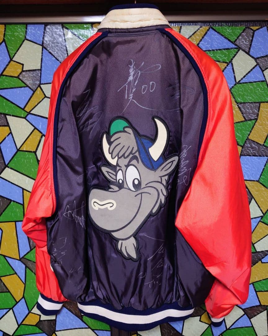 S*】様 大阪近鉄バファローズ　グランドコート　ジャンパー　サイン入り