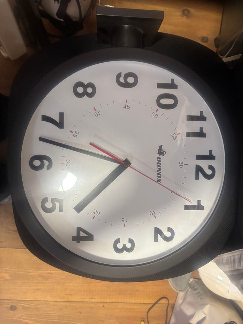 BONOX / DULTON 両面ウォールクロック S82429BK ブラック