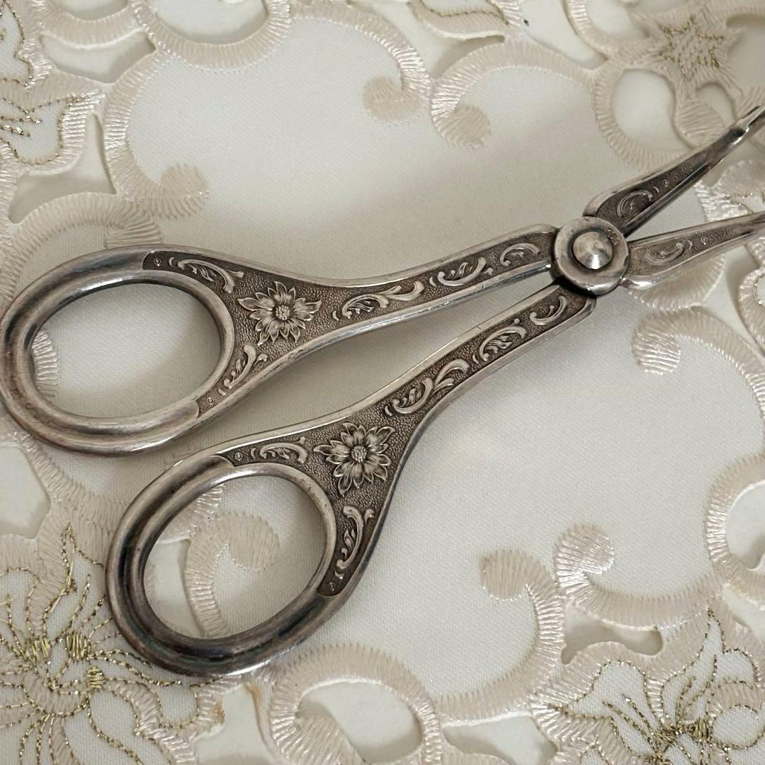 【西ドイツ】トングDシルバーメッキ クラシック サービング ケーキ お菓子19㎝