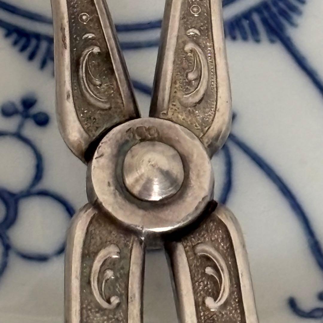 【西ドイツ】トングDシルバーメッキ クラシック サービング ケーキ お菓子19㎝