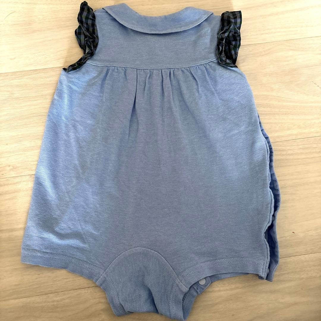 familiar 襟付きロンパース 70cm