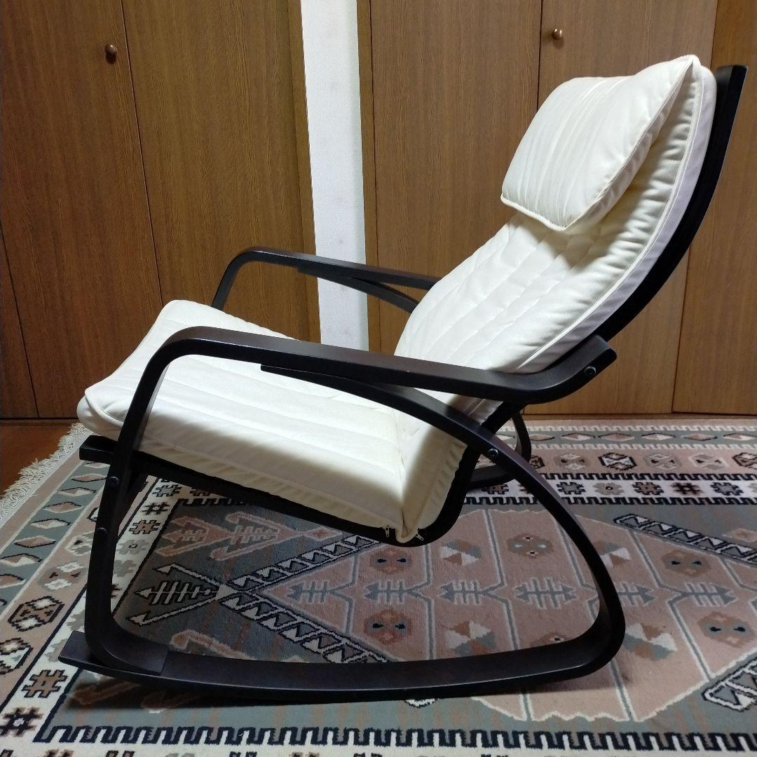 IKEA POÄNG ポエング ロッキングチェア ブラウン　引取り限定