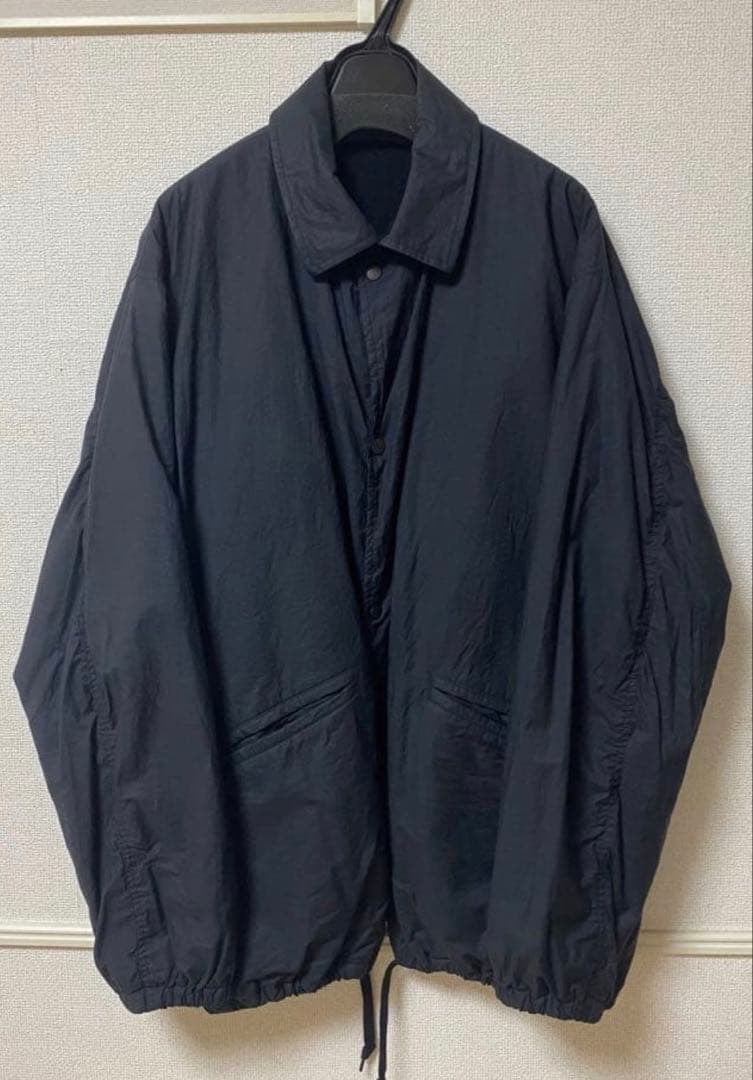 23aw comoli コットンナイロンコーチジャケット