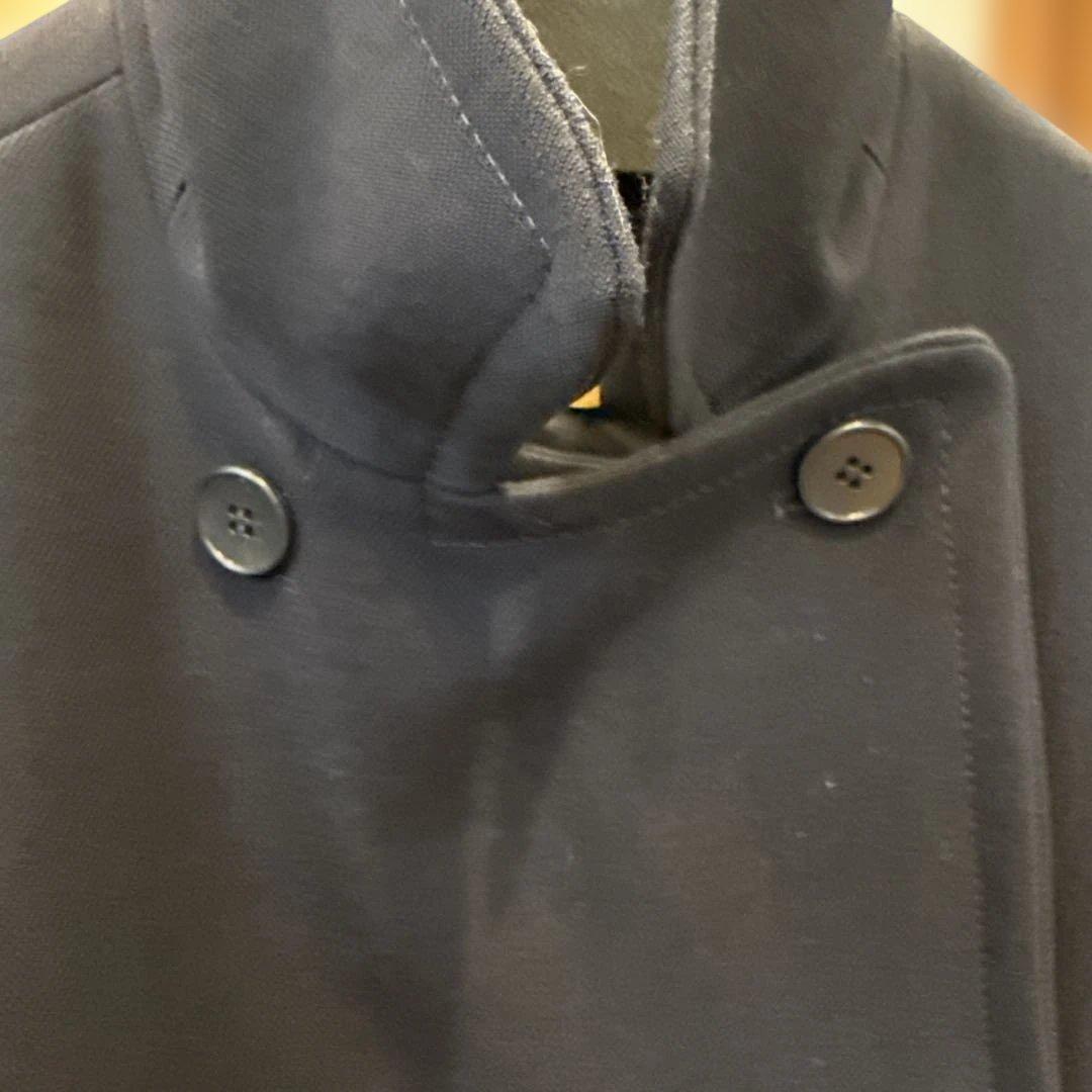 レリアン　ホワイトレーベル11号　近年タグ　濃紺　ウールのピーコート　冬