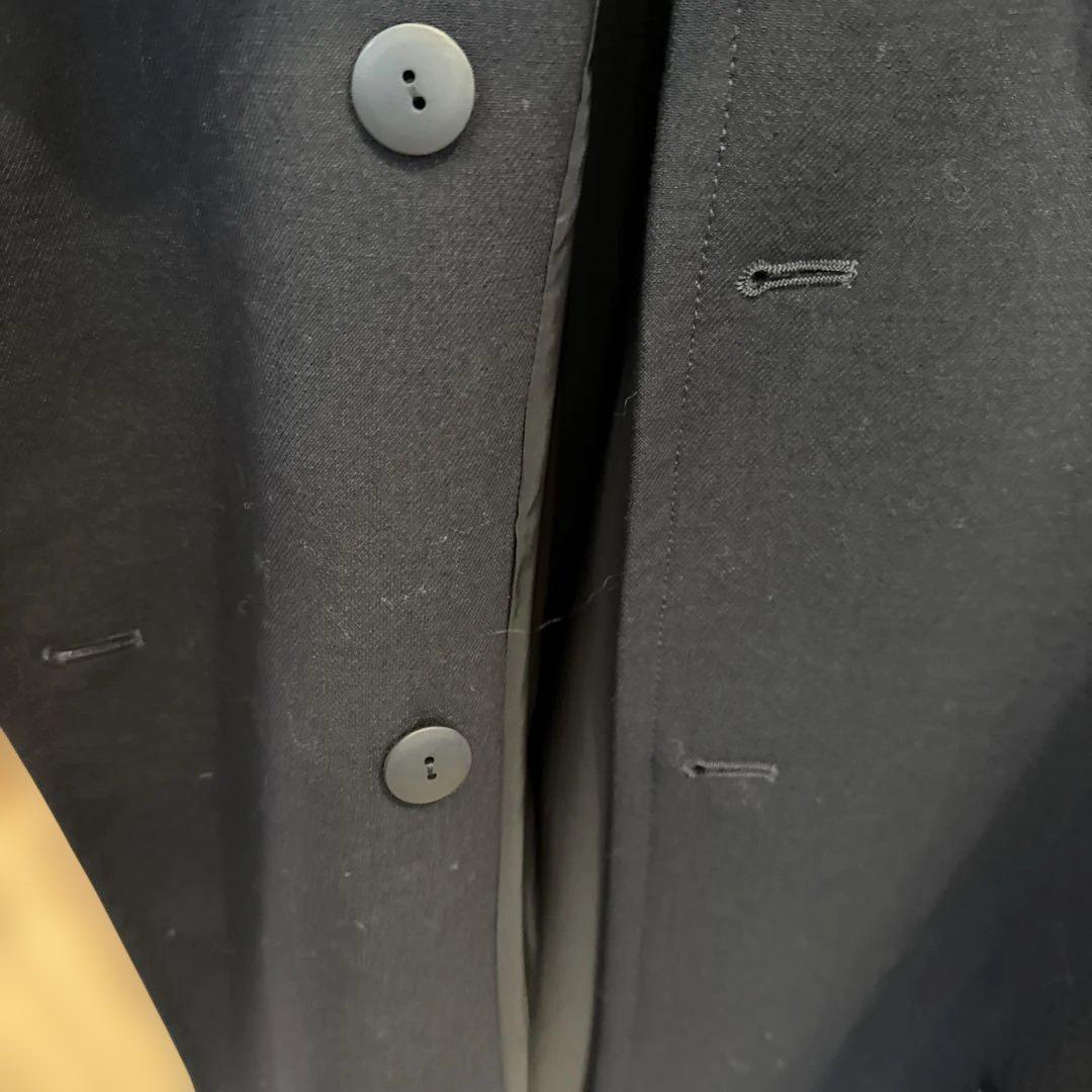 レリアン　ホワイトレーベル11号　近年タグ　濃紺　ウールのピーコート　冬