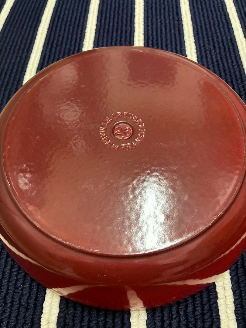 Le Creuset 両手鍋 26㌢
