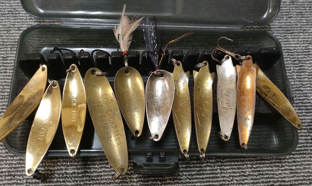 ジャックポットスプーン　ダーデブル　アブ　トビー　スプーン11個セット　トラウト