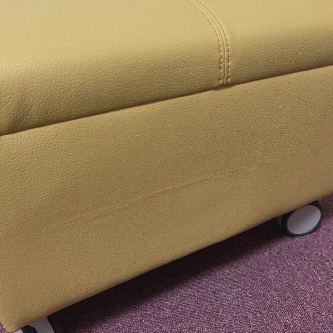 MARUICHI オットマン　スツール キャスターロック付き